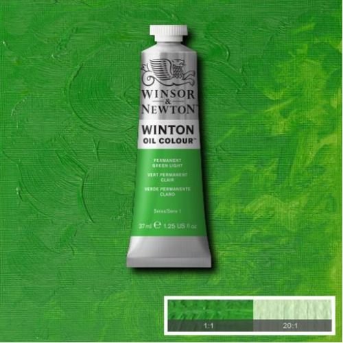 Winsor & Newton Winton Yağlı Boya Permanent Green Light 37 Ml Winsor & Newton Winton Yağlı Boya Permanent Green Light 37 Ml